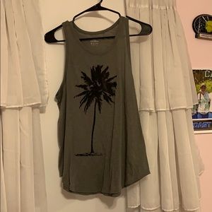 palm tree tank top